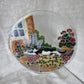 Cat Motif Fused Art Glass Plate - Peggy Karr