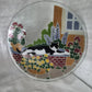 Cat Motif Fused Art Glass Plate - Peggy Karr