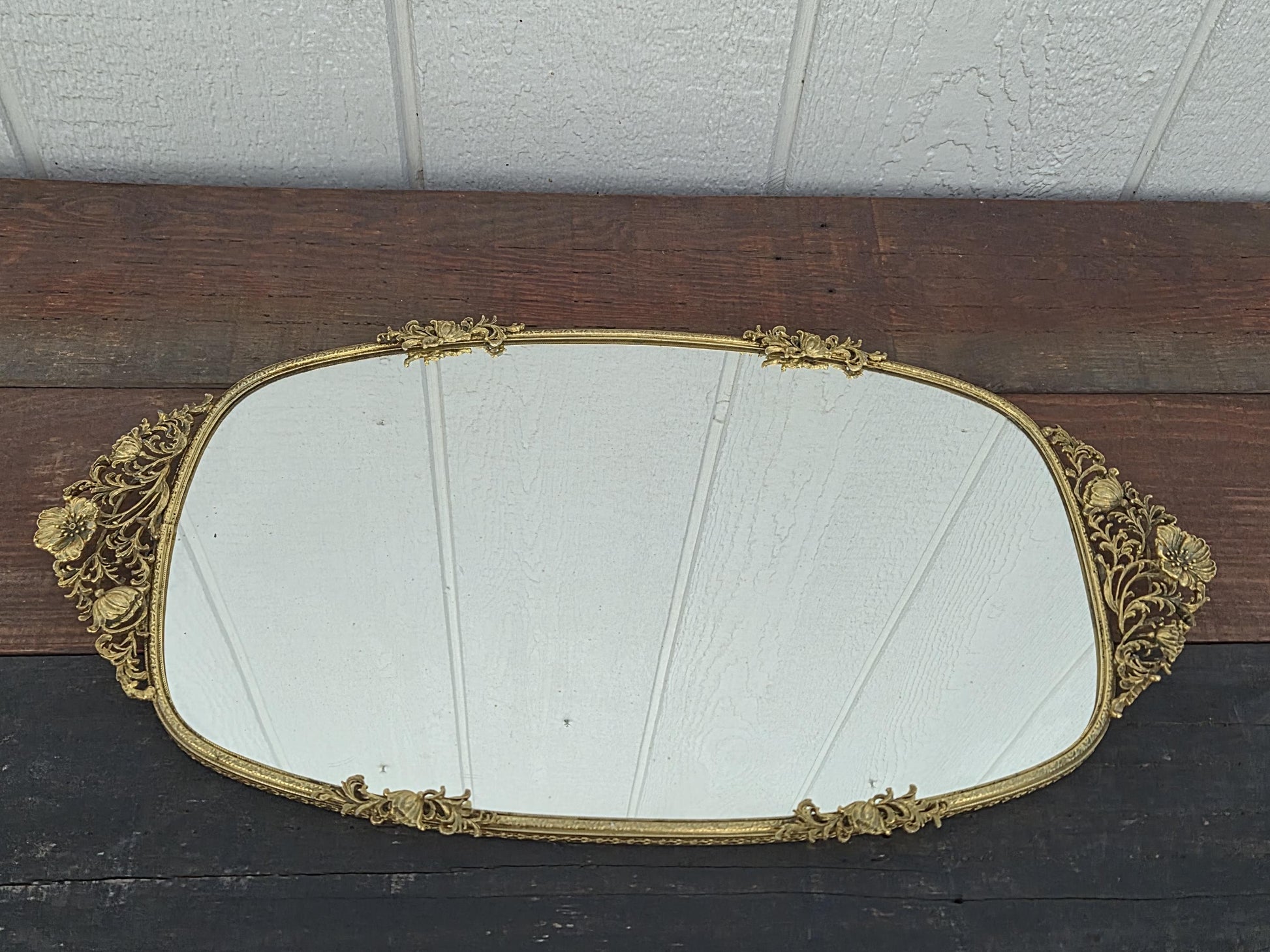 Vintage Matson Gilt Dresser Vanity Tray