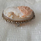 Cameo Brooch 12K Gold-Filled