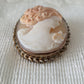 Cameo Brooch 12K Gold-Filled