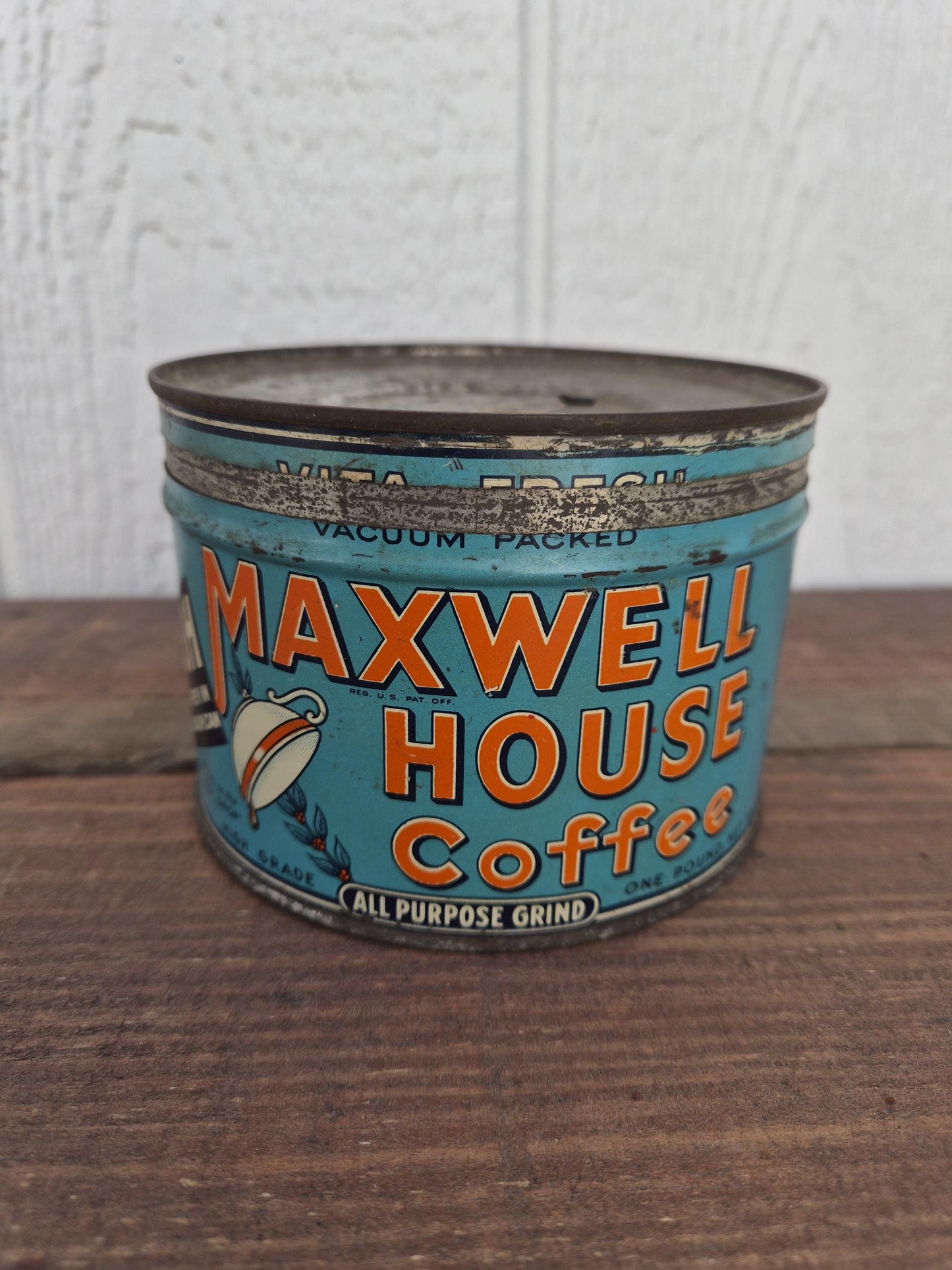 Vintage Maxwell House Coffee Tin
