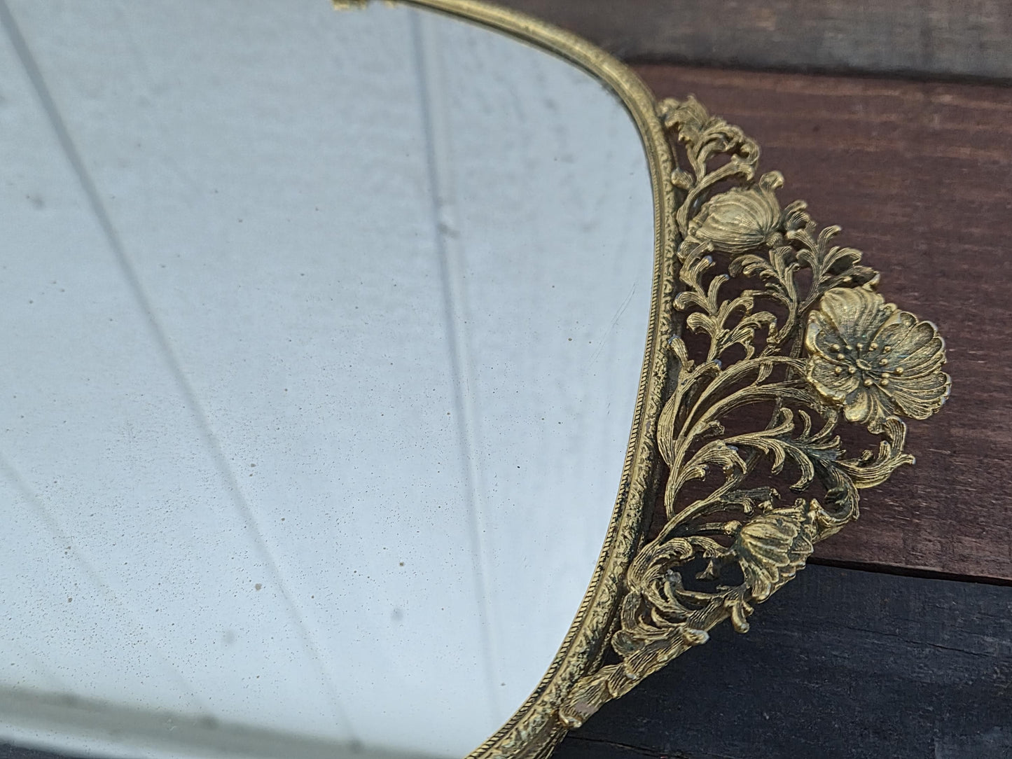 Vintage Matson Gilt Dresser Vanity Tray