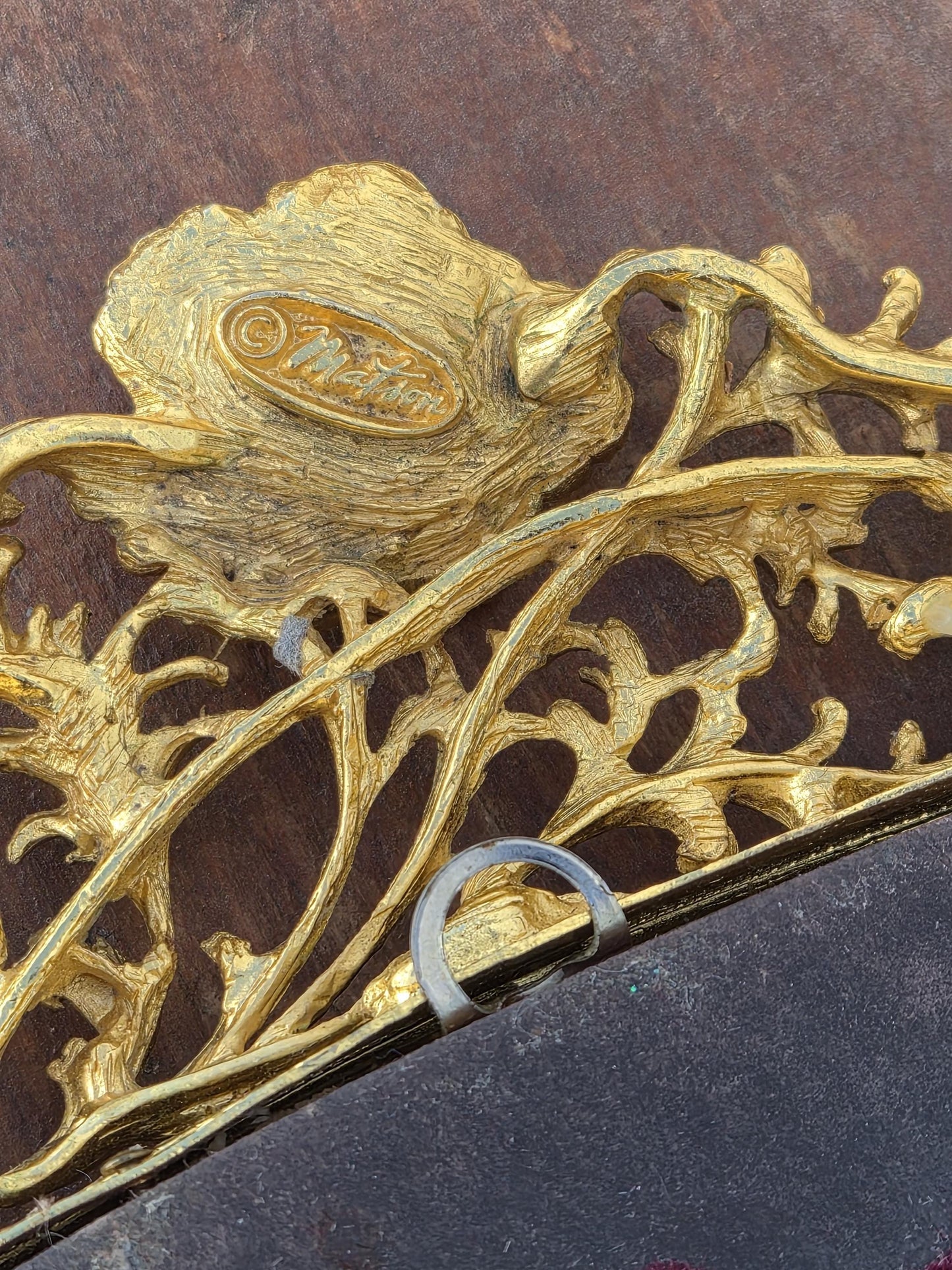 Vintage Matson Gilt Dresser Vanity Tray