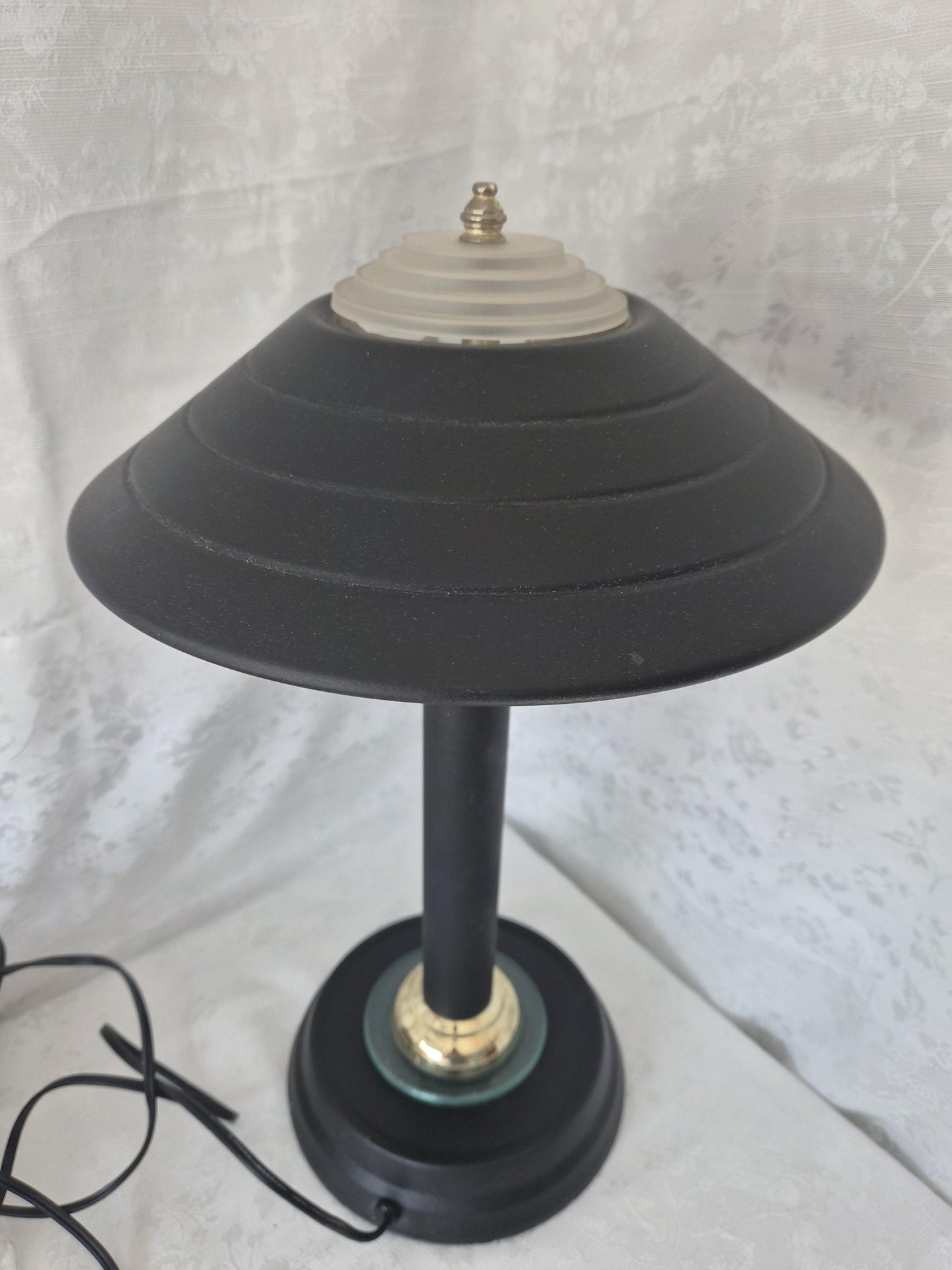 Atomic Metal Touch Table Lamp