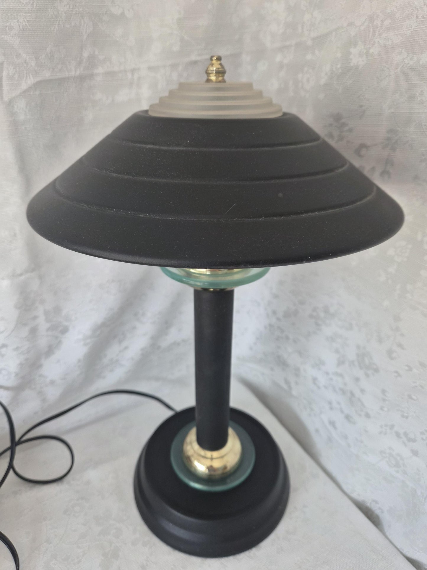 Atomic Metal Touch Table Lamp