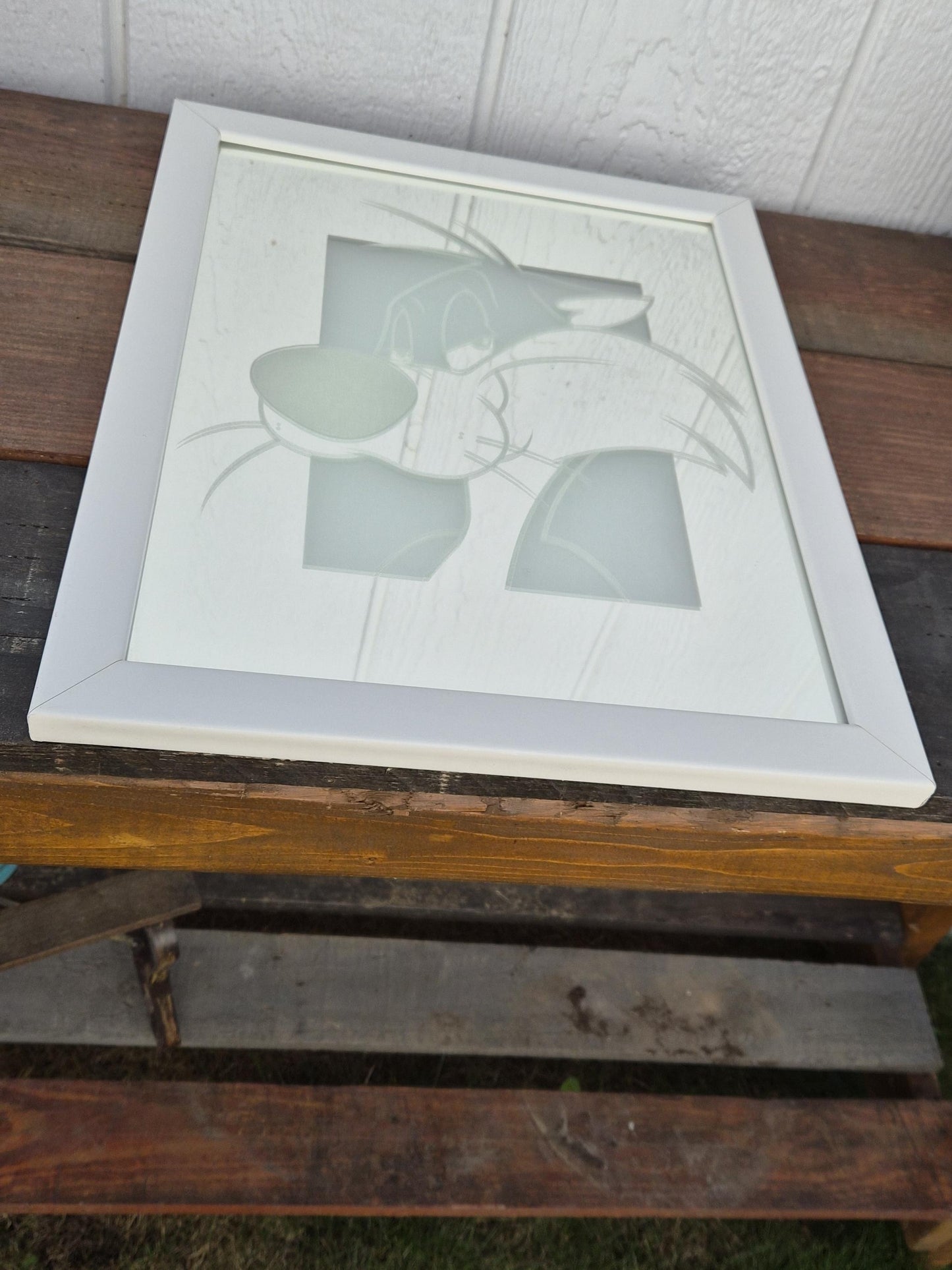 Looney Tunes Sylvester The Cat Glow Mirror