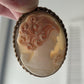 Cameo Brooch 12K Gold-Filled