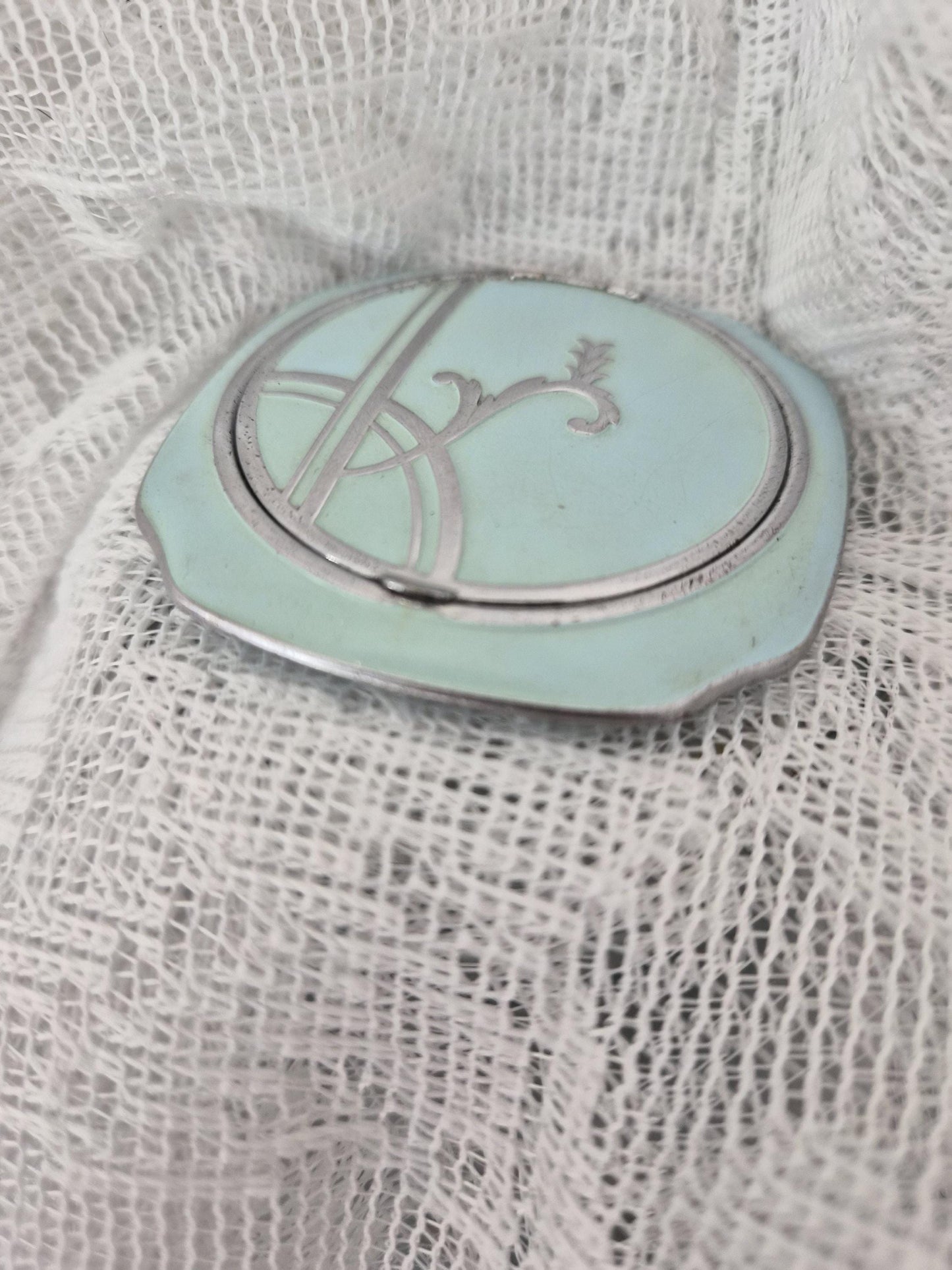 Art Deco Evans Mirror Compact