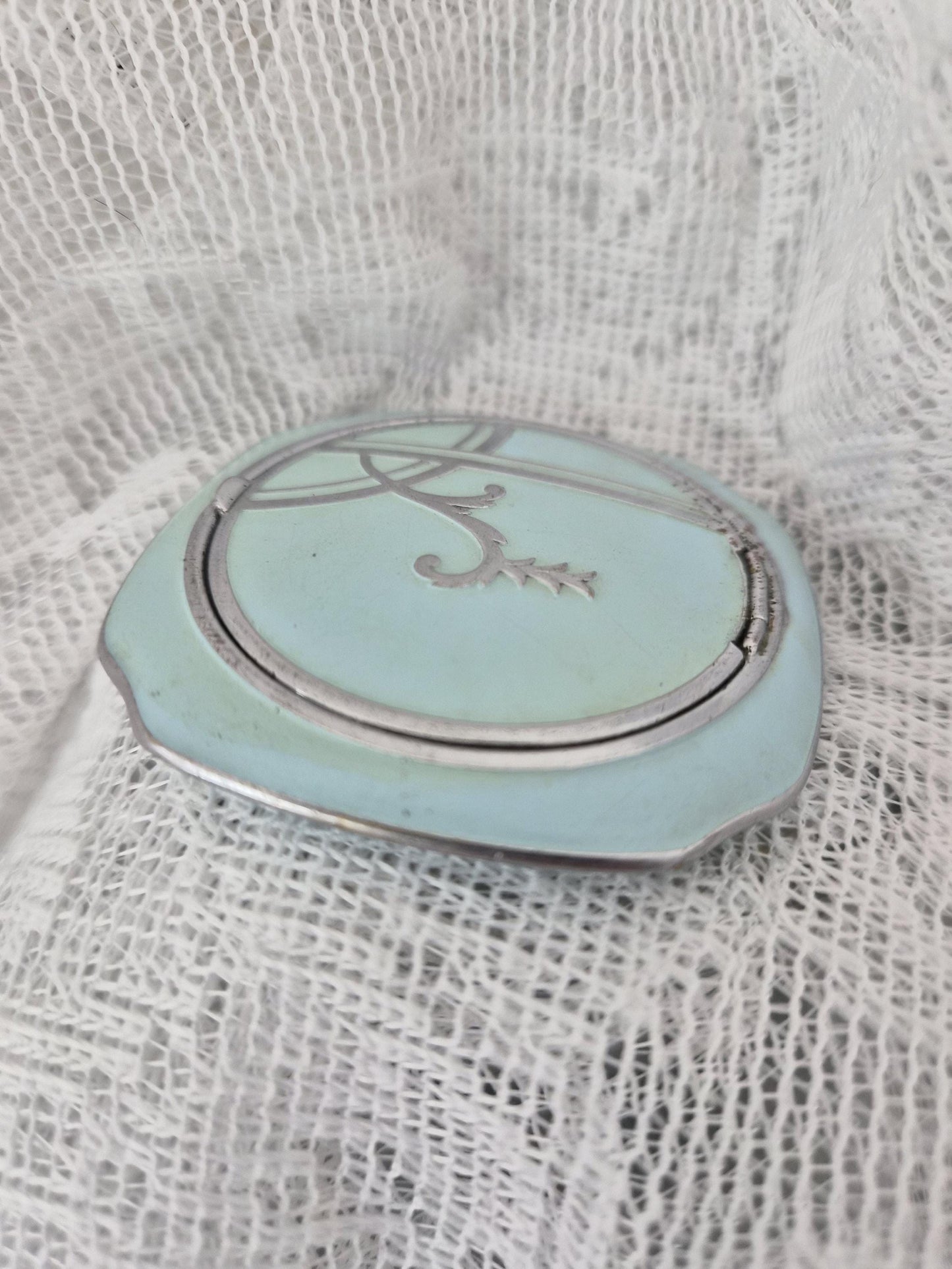 Art Deco Evans Mirror Compact