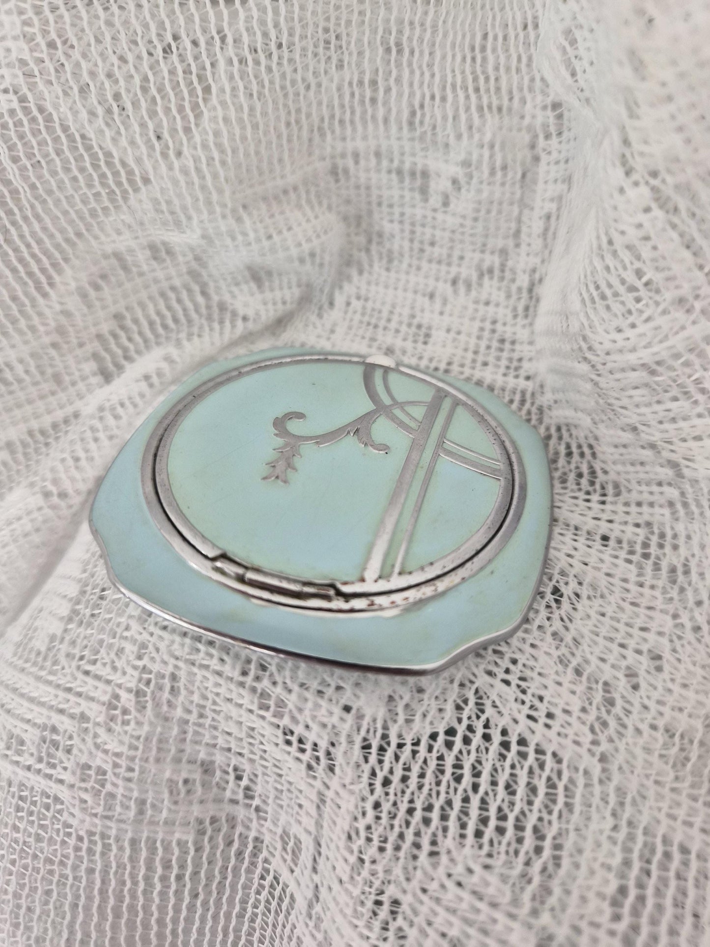 Art Deco Evans Mirror Compact