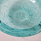 Teal blue Mid Century Ashtray