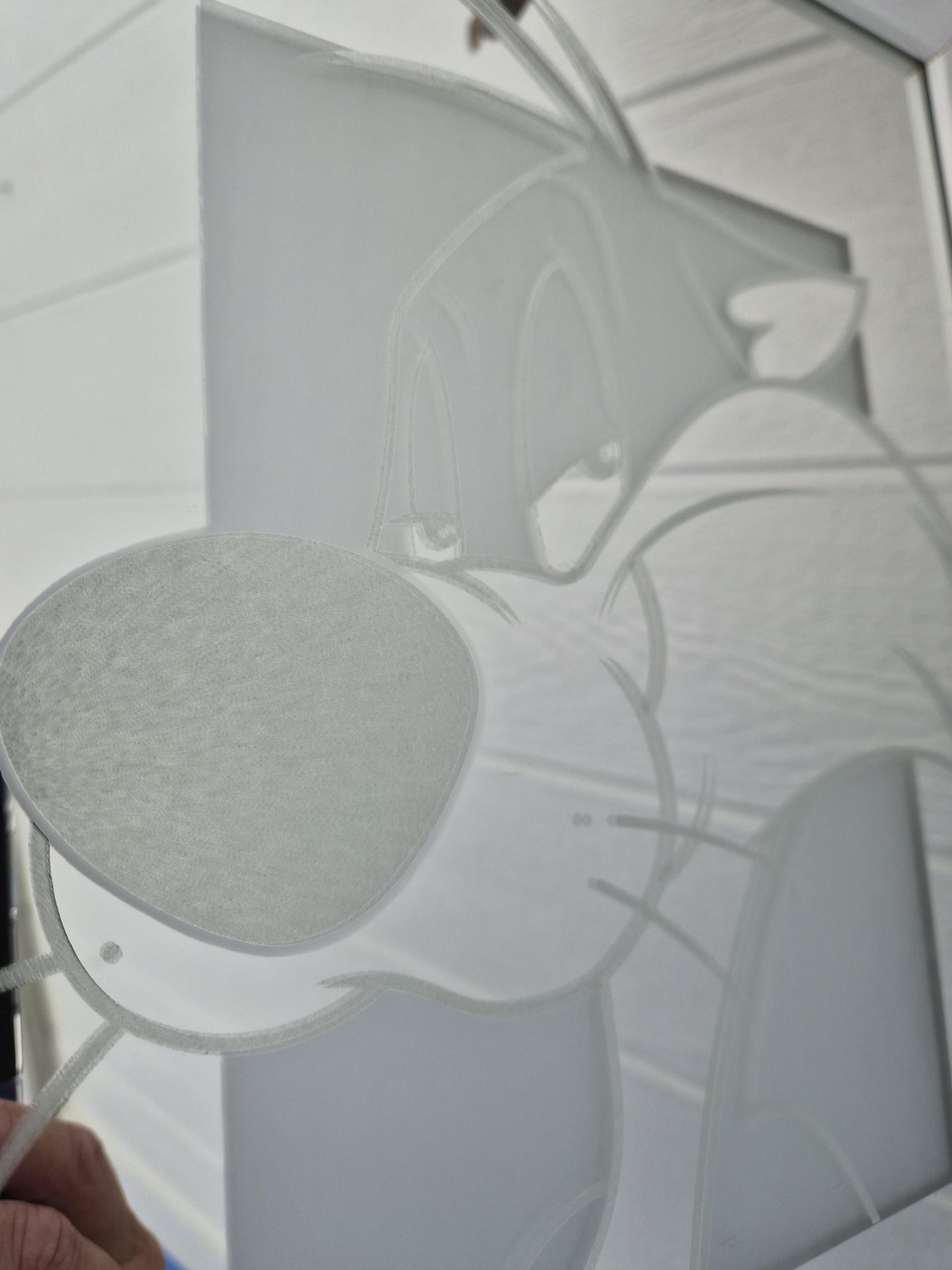 Looney Tunes Sylvester The Cat Glow Mirror