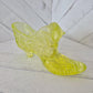 Uranium Fenton Glass Shoe