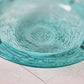 Teal blue Mid Century Ashtray