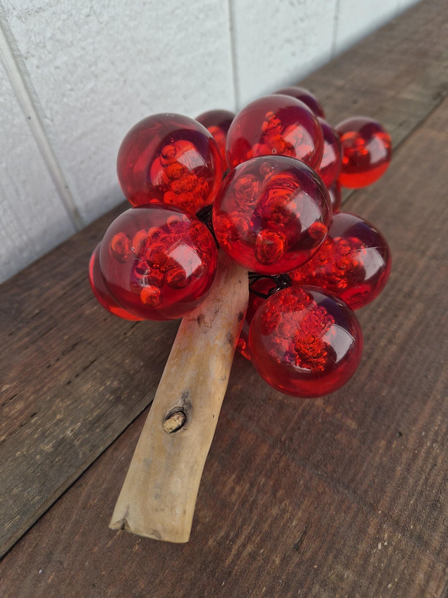 Mid Century Lucite Grape Vine