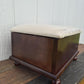 Vintage The Bombay Company Storage Footstool