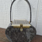Art Deco Gray Lucite Handbag