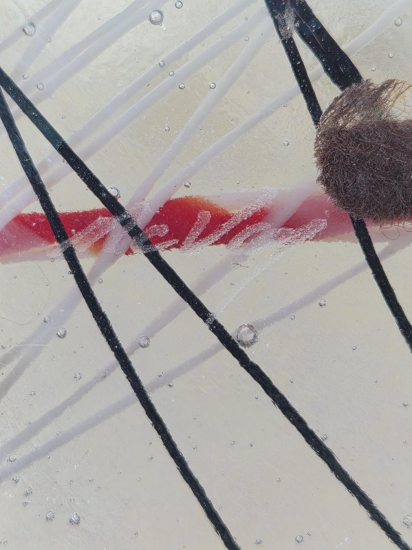 Art Glass Decorative Plate - Signed