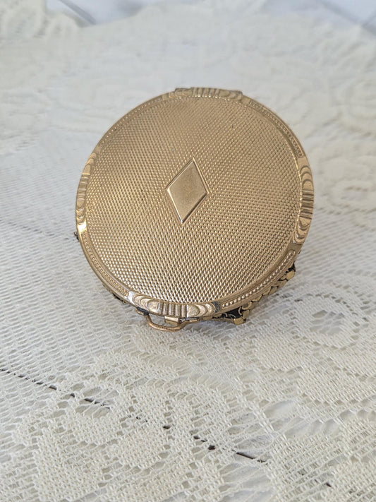 Mesh Compact Powder Mirror