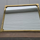 Art Deco Brasscrafters Brass Wall Mirror