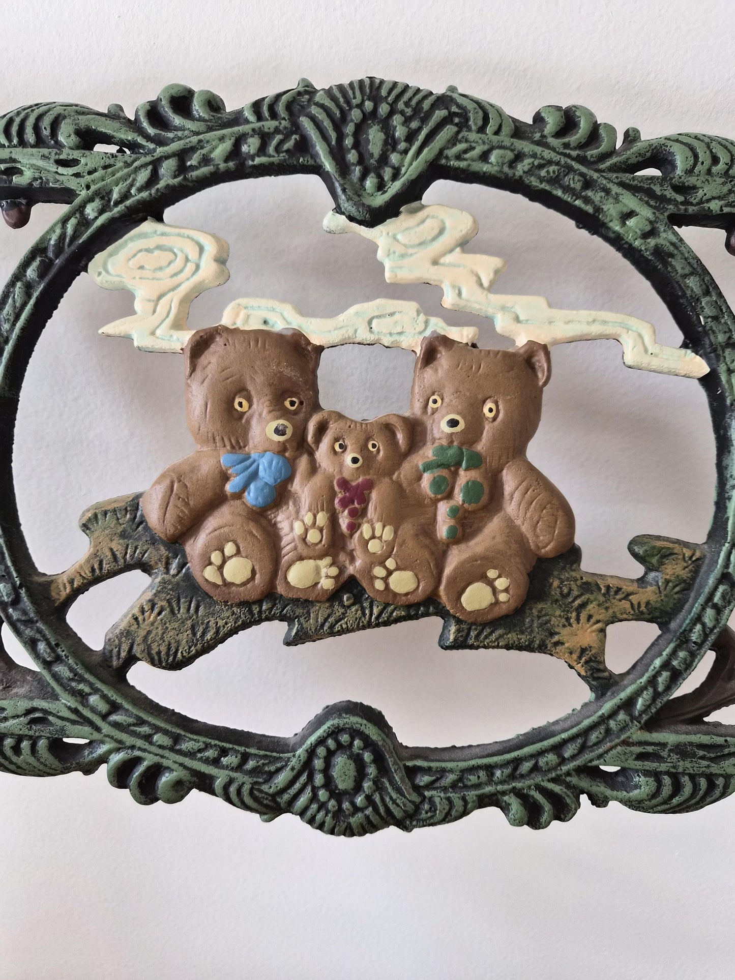 Child's Cast Iron Chair Bench