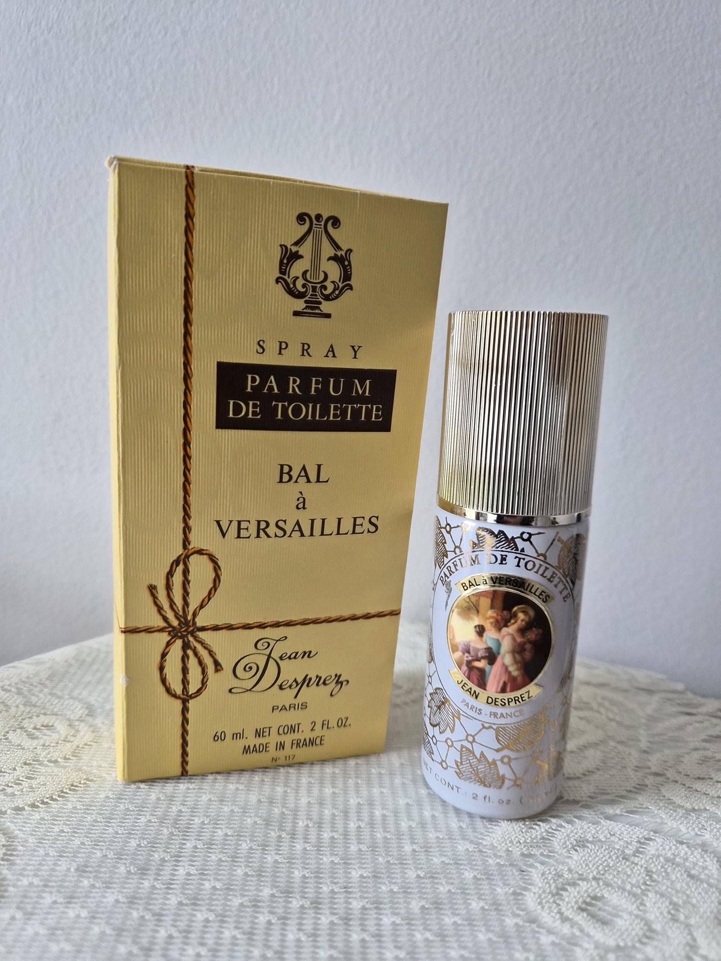Vintage Jean Desprez Bal A Versailles Parfum De Toilette Spray