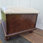 Vintage The Bombay Company Storage Footstool