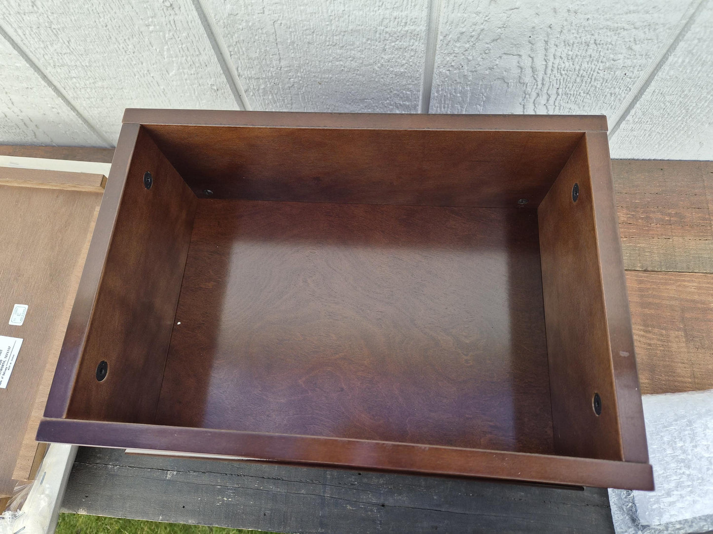 Vintage The Bombay Company Storage Footstool