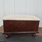 Vintage The Bombay Company Storage Footstool