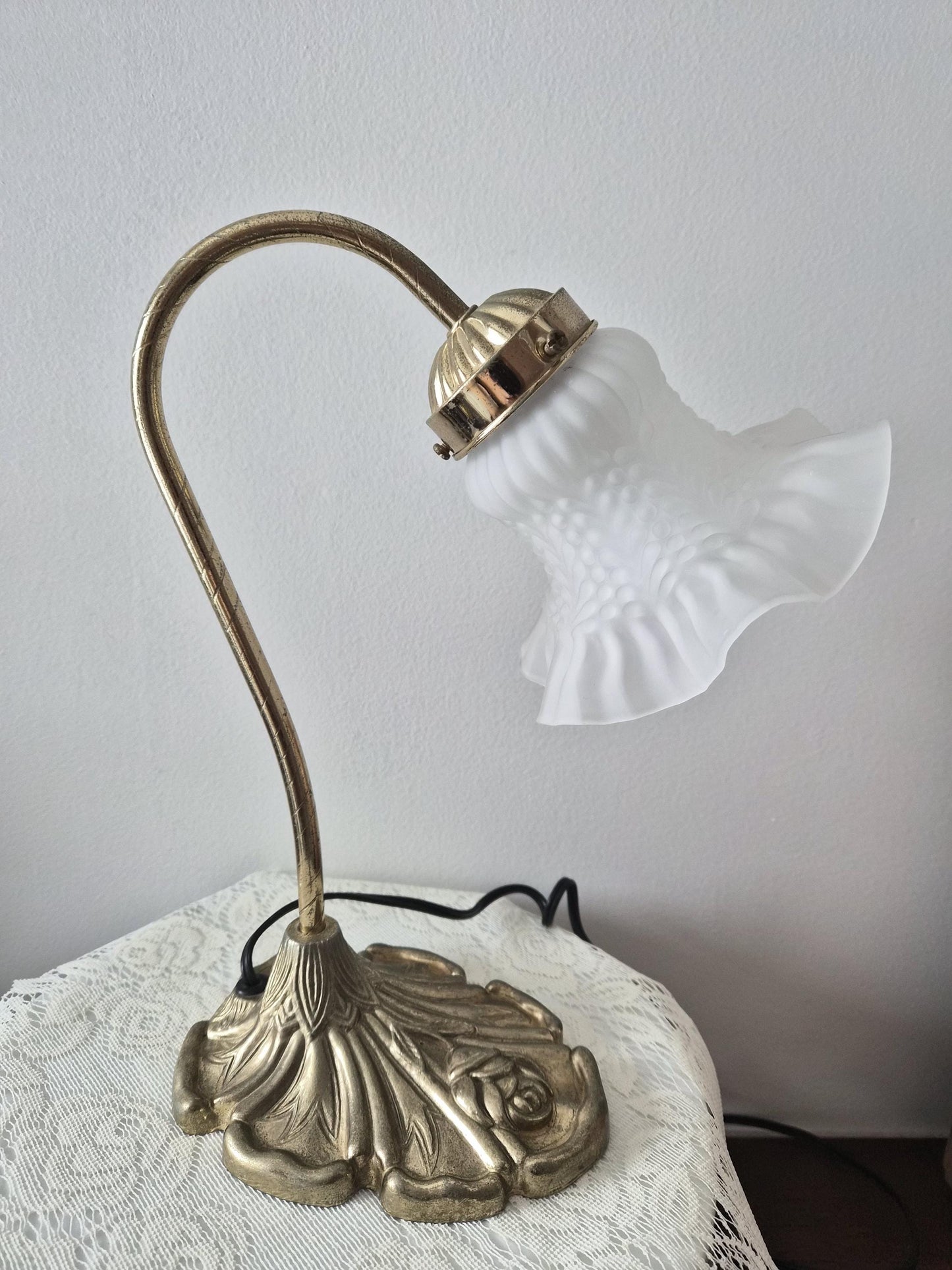Vintage Boudoir Gooseneck Lamp