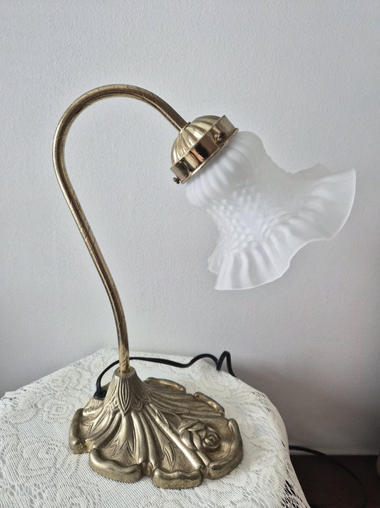 Vintage Boudoir Gooseneck Lamp