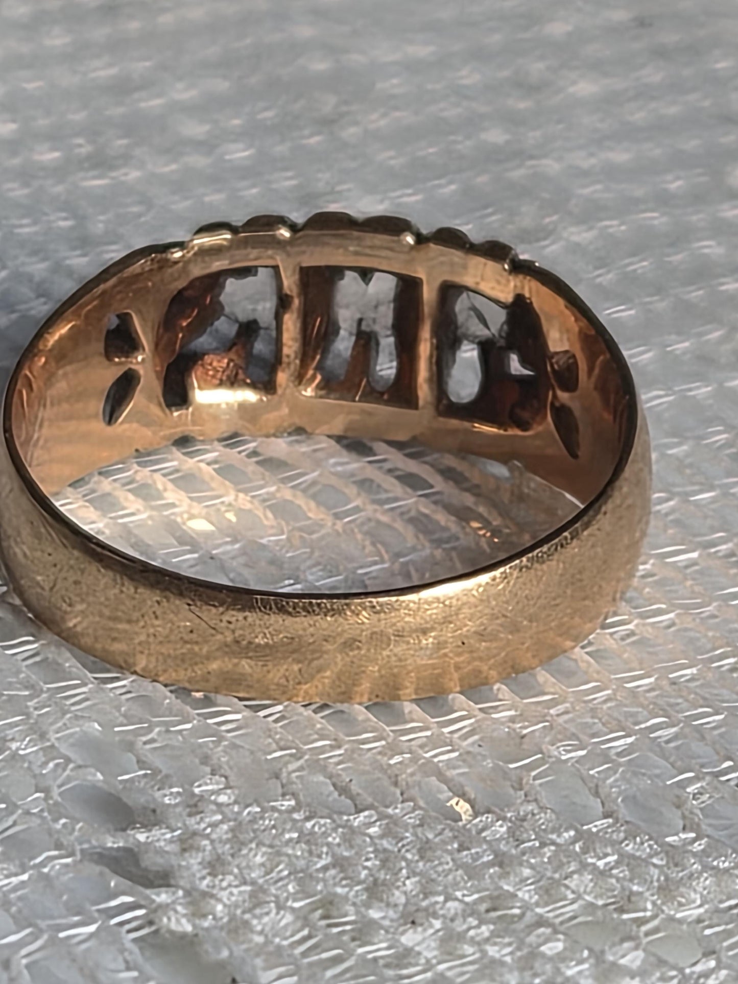 Antique Edwardian Raw Cut Diamond Ring *In-person pickup only*