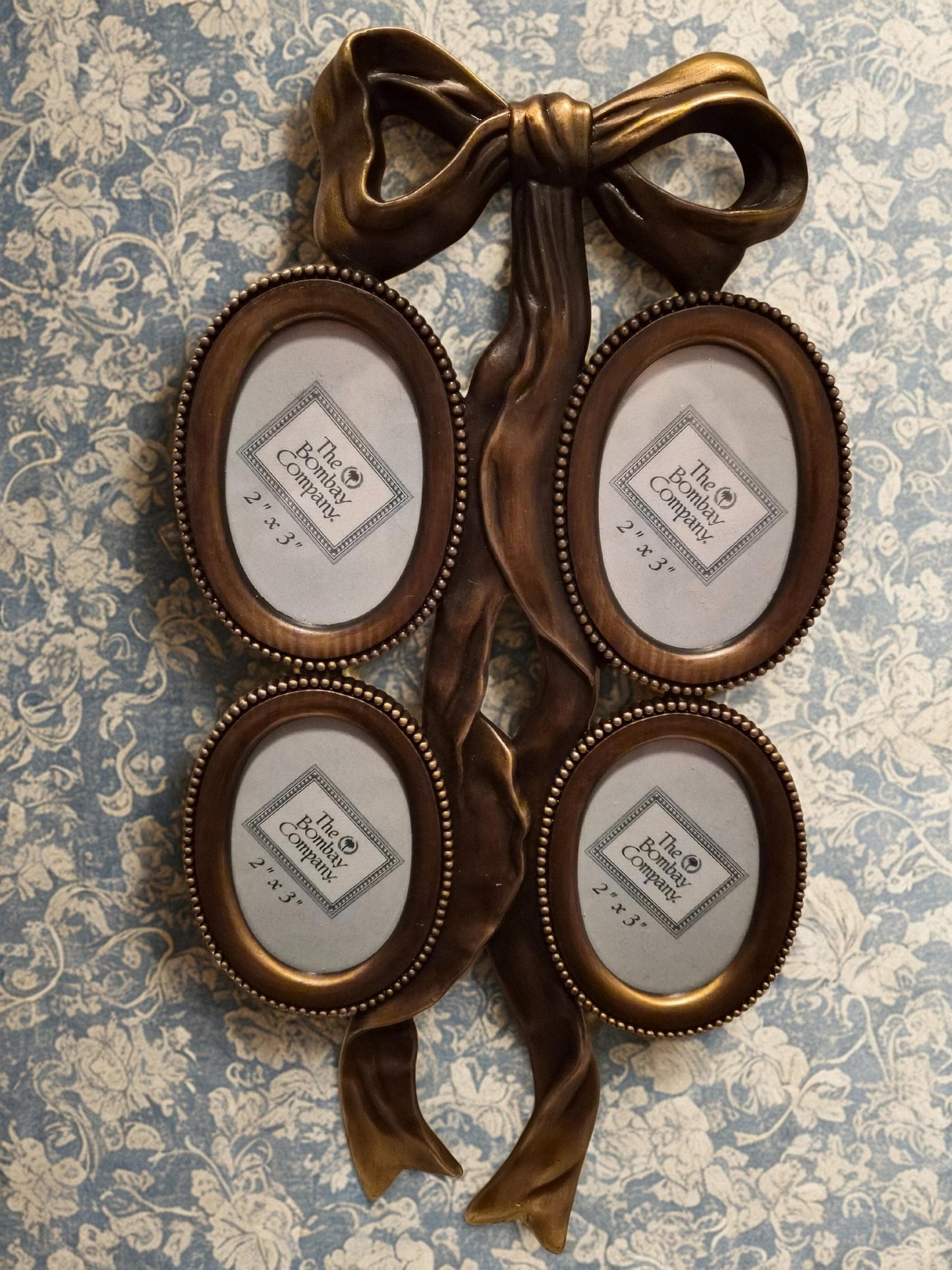 The Bombay Company Antiqued Brass Multi-Picture Frame