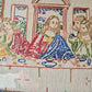 Last Supper Framed Embroidery