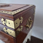 Mahogany Asian Jewelry Box