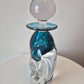 Perfume Art Glass Decanter Bottle -  Signed M. Trimpol