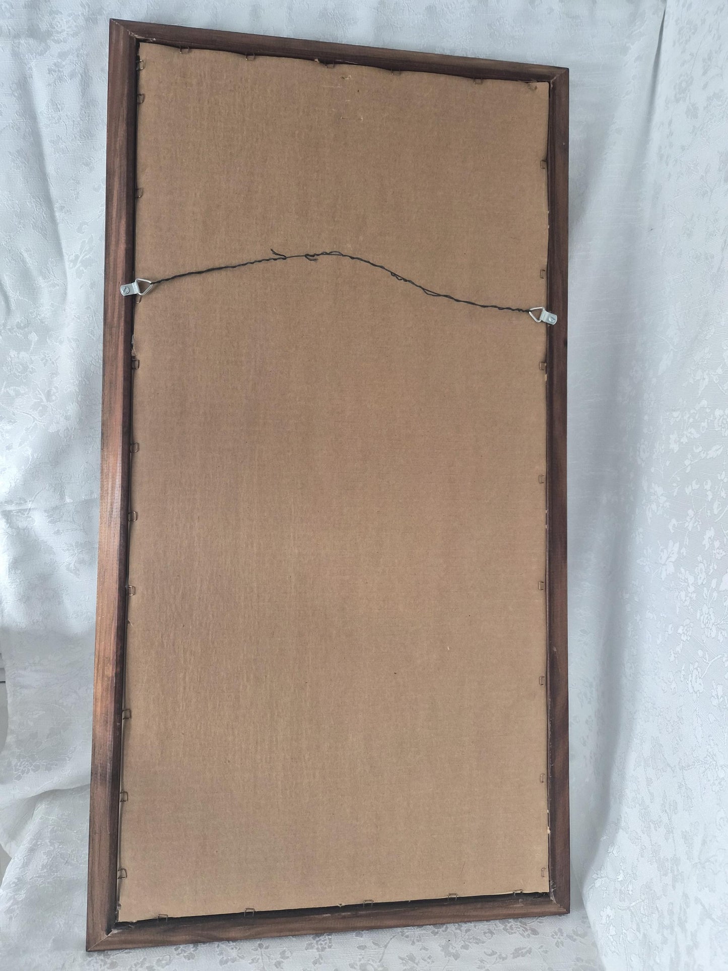 Retro Stained Painted Mirror