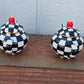 Courtly Check Salt and Pepper Shakers Mackenzie-Childs