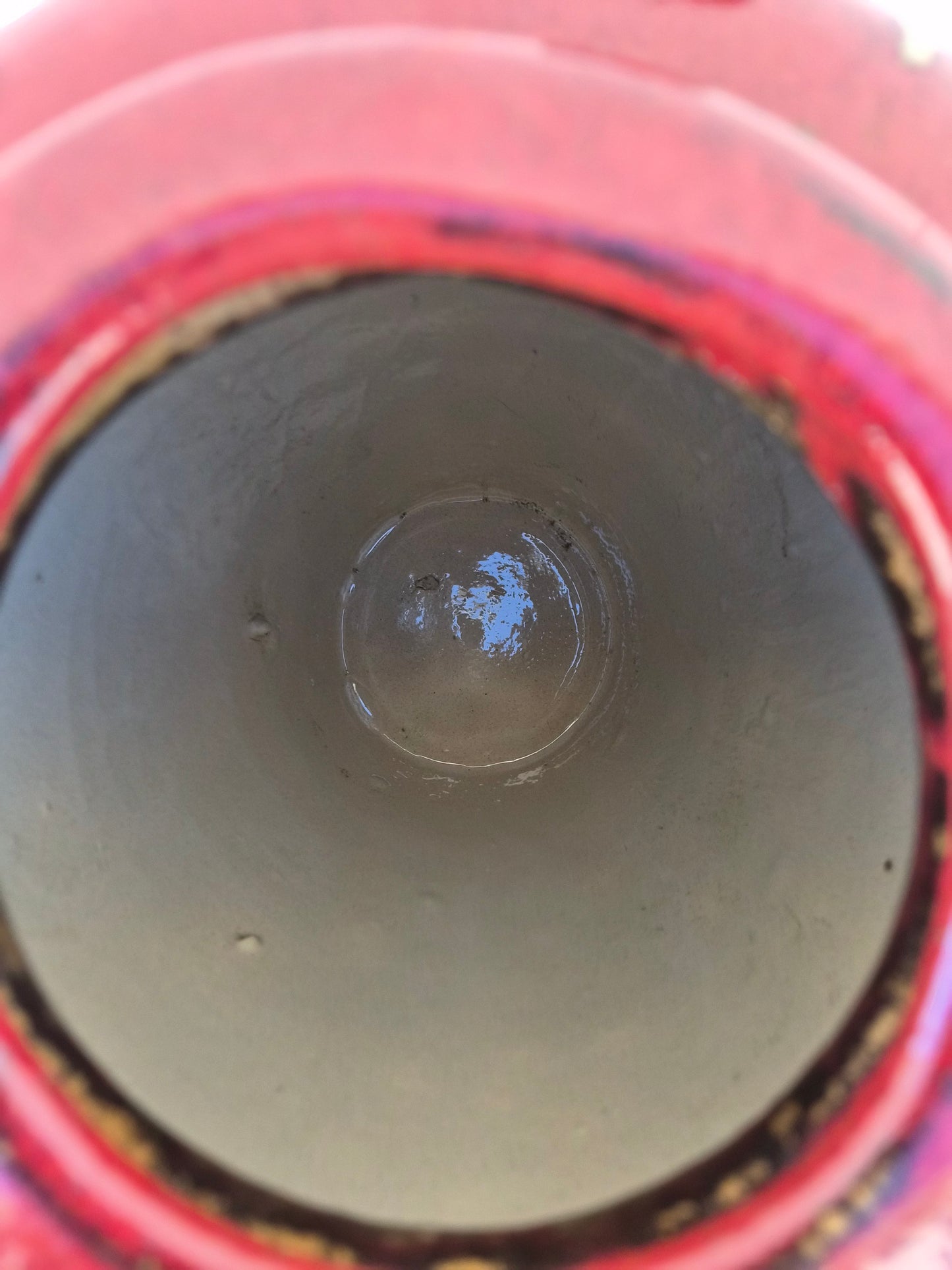 Glazed Pottery Urn Vase