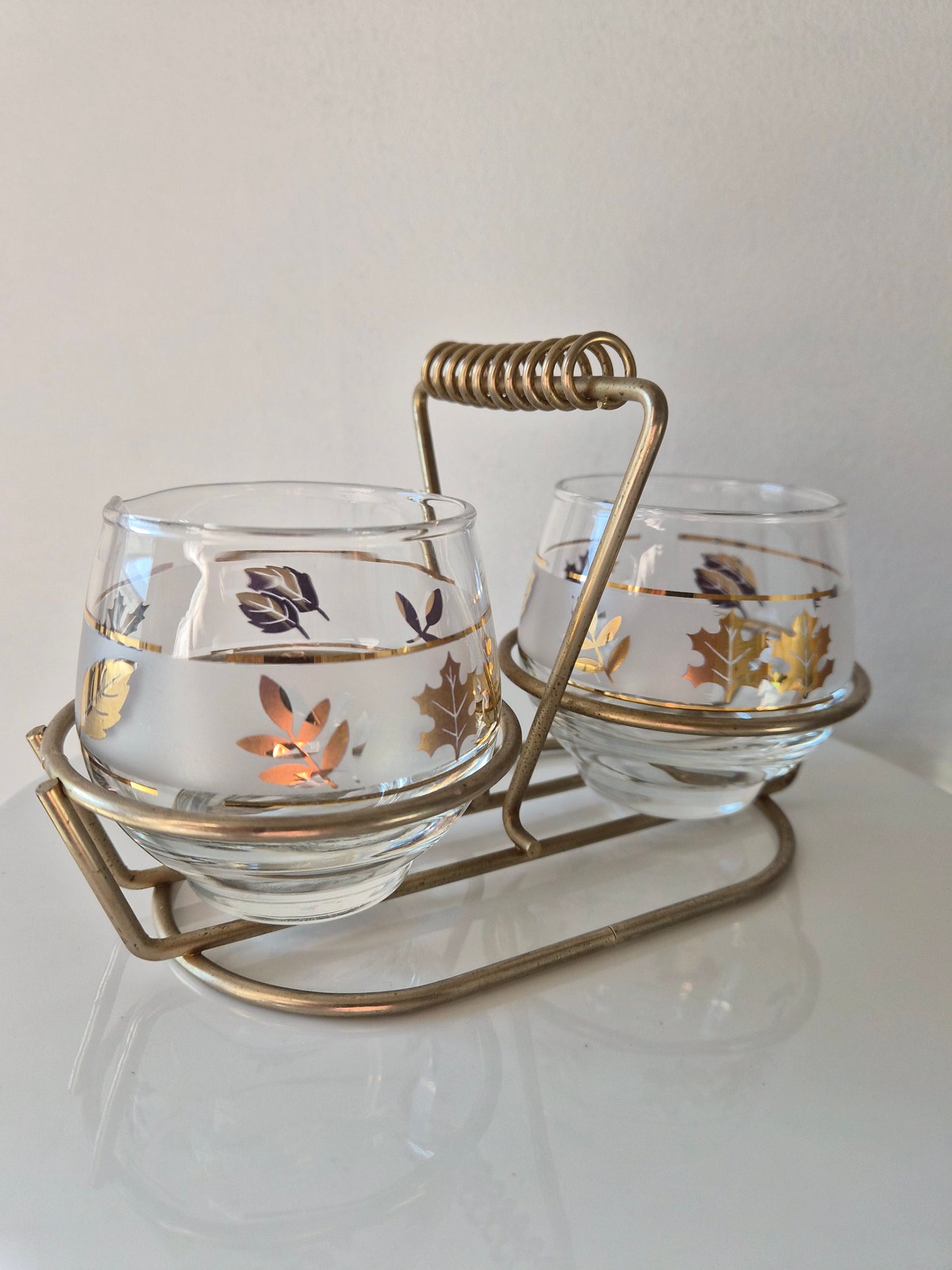 MCM Leaf Sugar and Creamer Set