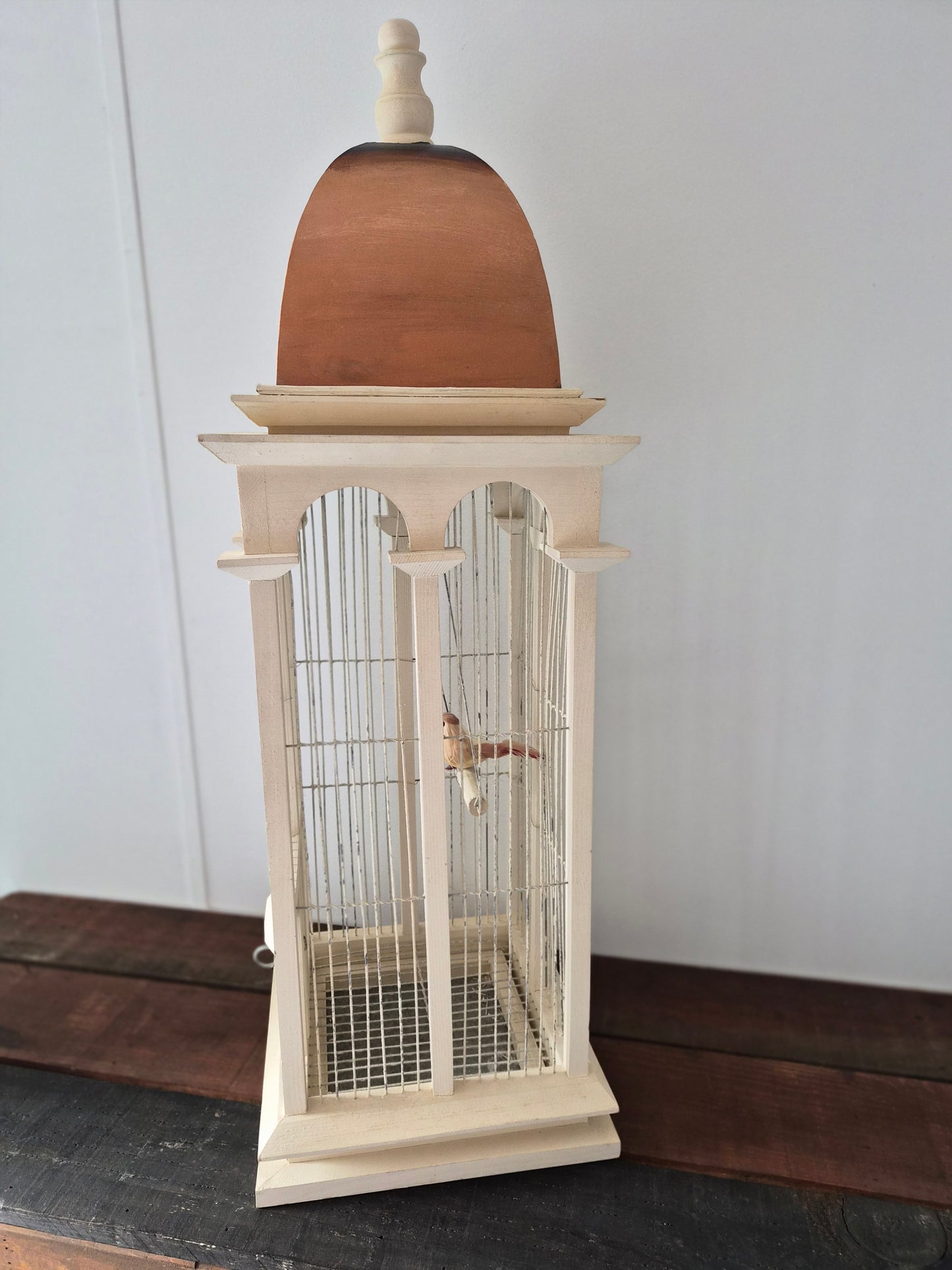 Shabby Chic Tower Bird Cage