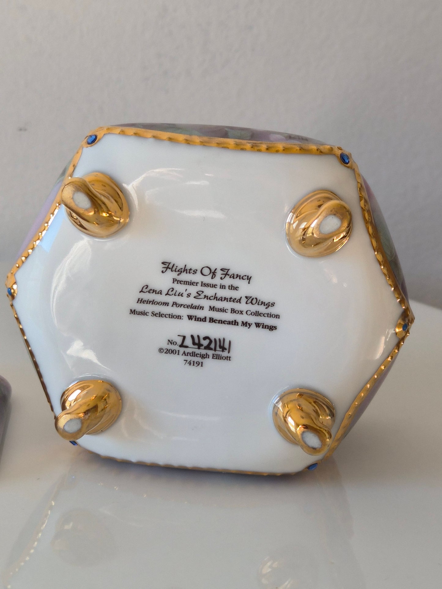 Musical Porcelain Trinket Box - Lena Liu