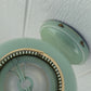 Toleware Mint Green Wall Sconce Light