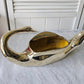 Brass Swans Decor Planter