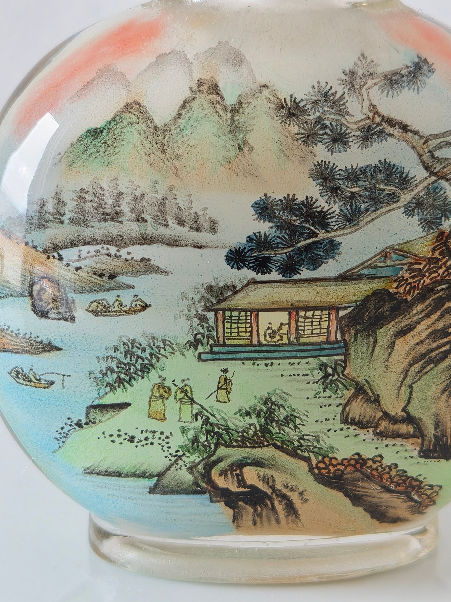 Snuff Bottles - Reverse Painted (2)