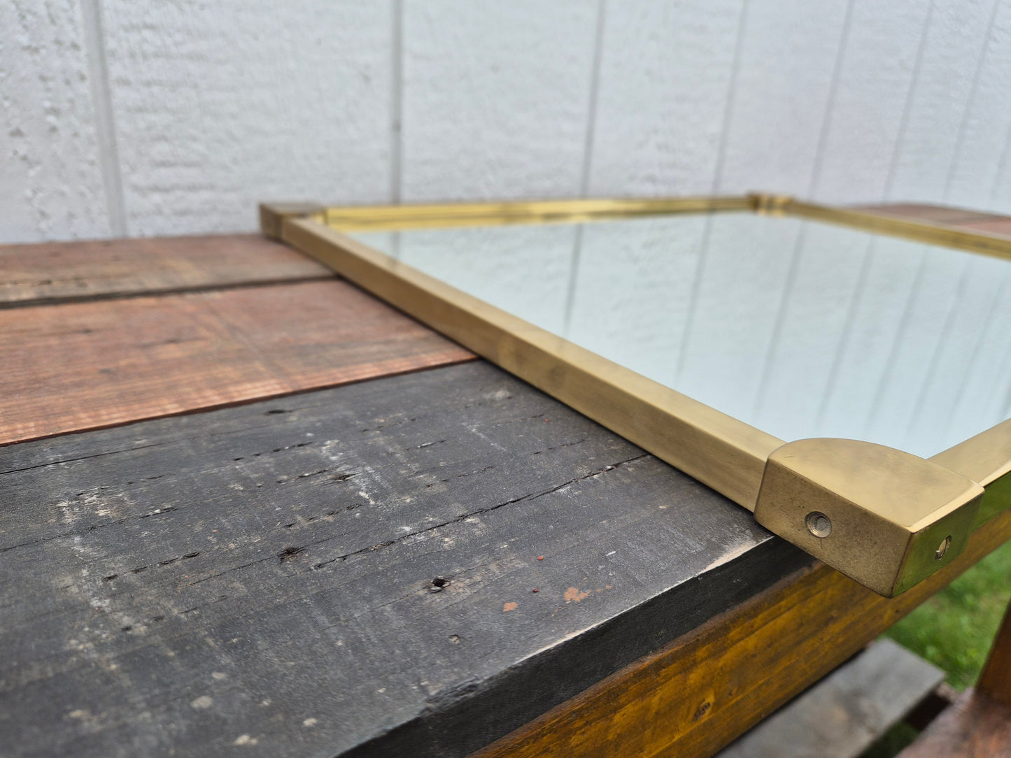 Brasscrafters Art Deco Style Mirror