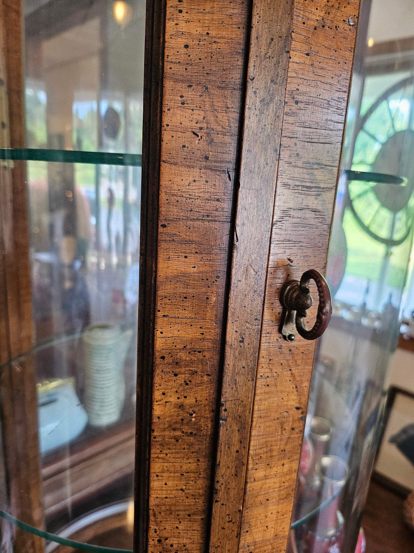 Mersman Round Curio Cabinet - *Local Pickup up Only in Clarence, NY*