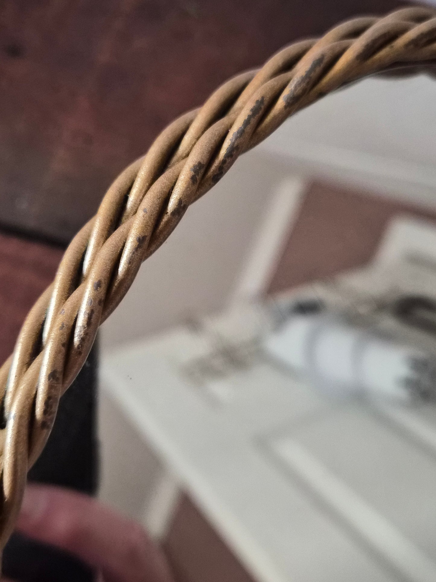 *Sold* Heart Wall Mirror Candle Sconces