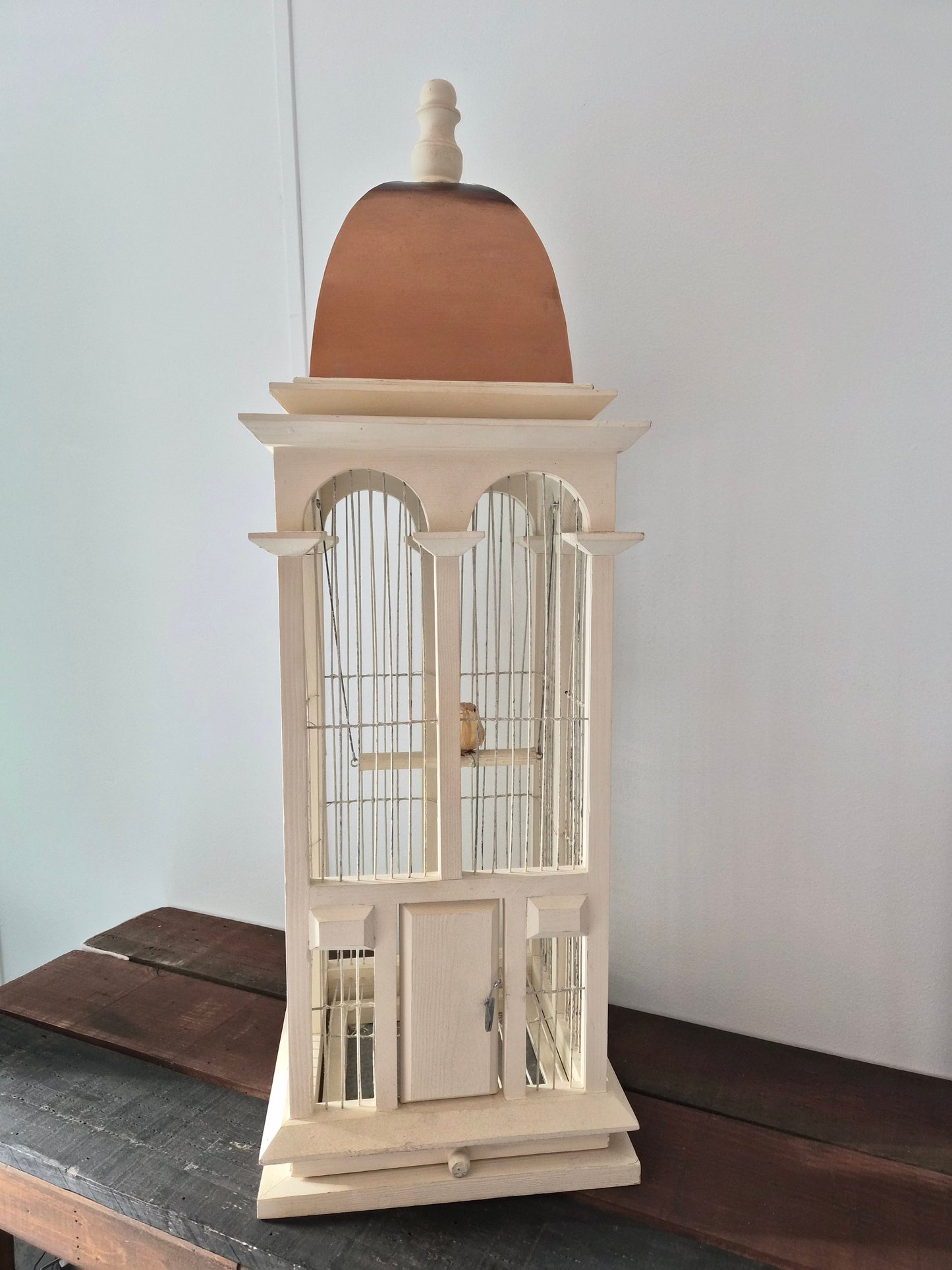 Shabby Chic Tower Bird Cage